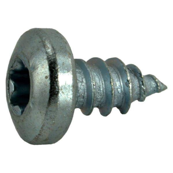 Midwest Fastener Sheet Metal Screw, #10 x 3/8 in, Zinc Plated Steel Pan Head Torx Drive, 40 PK 37021 - main